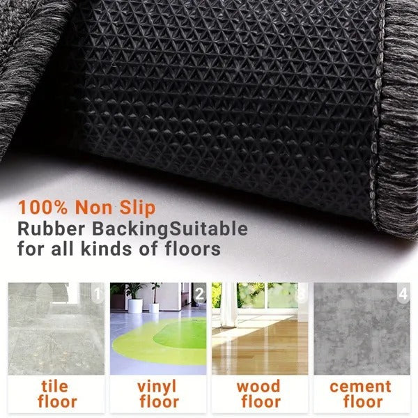 1Pc Laundry Room Rug And Mats 25.6X70.8In, Supert Absorbent Runner Rugs, Satin Resistant Washable Non Skid,For Hallway Laundry Room, Indoor Door Mats, Hallways Runners Rug