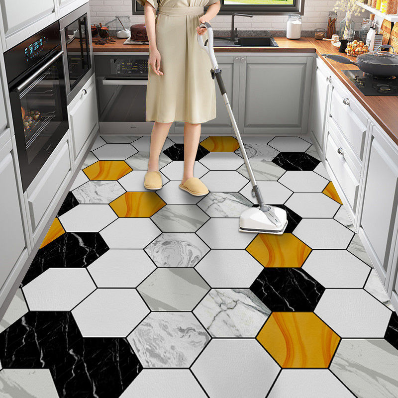 Large Area Of Kitchen Floor Mat