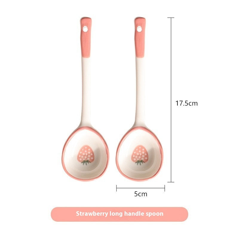 Strawberry Bowls And Dishes Tableware Set