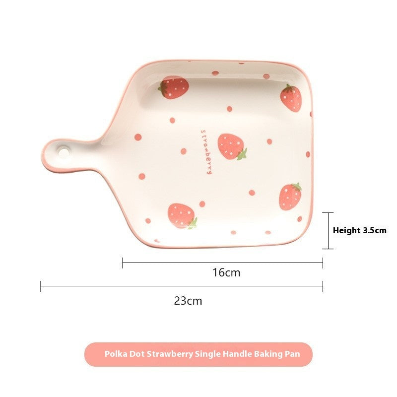 Strawberry Bowls And Dishes Tableware Set