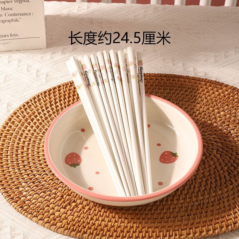 Strawberry Bowls And Dishes Tableware Set